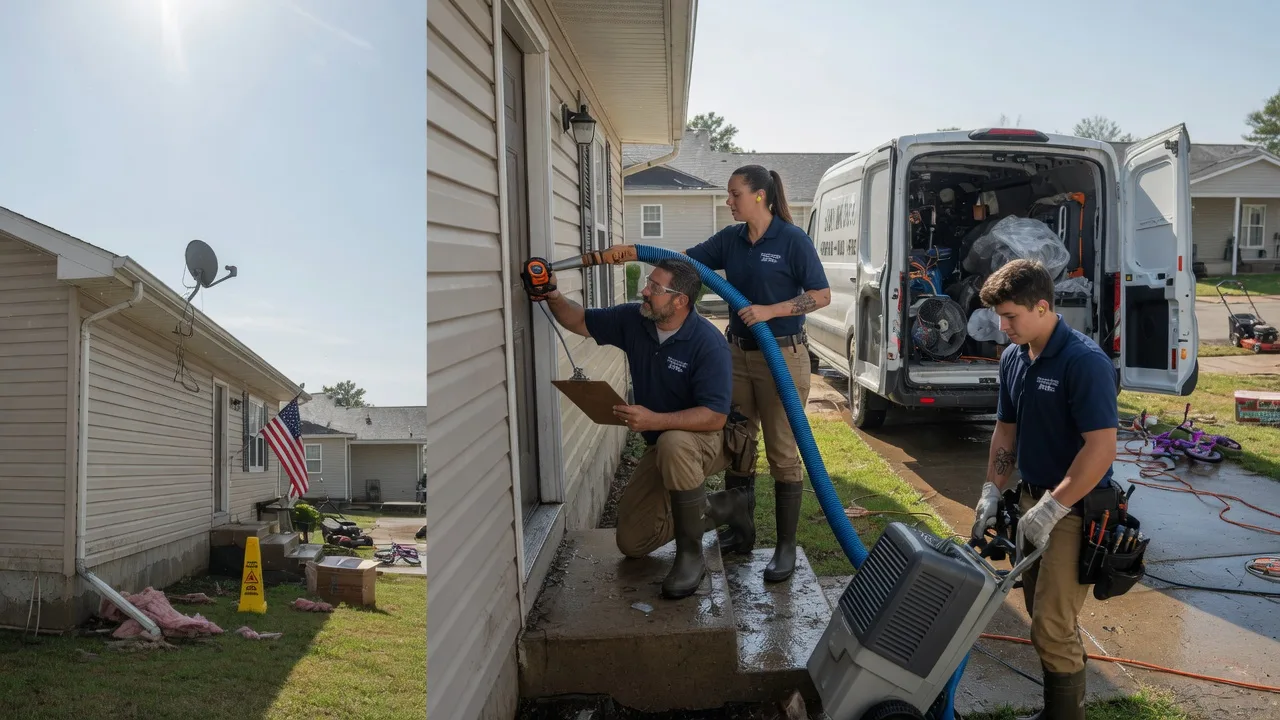 Ceiling Water Damage Restoration in Bondurant, WY near me