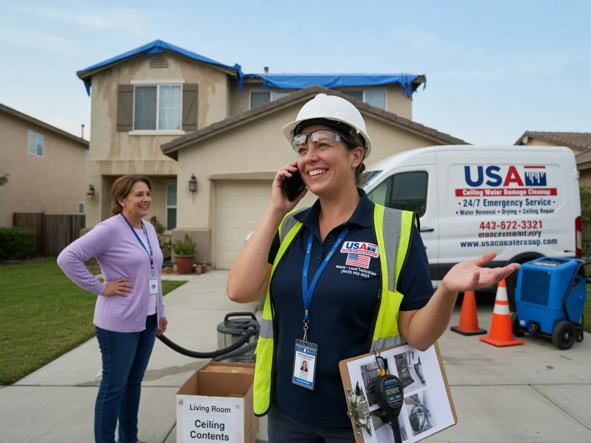 Ceiling Water Damage Restoration Bondurant, WY FAQs